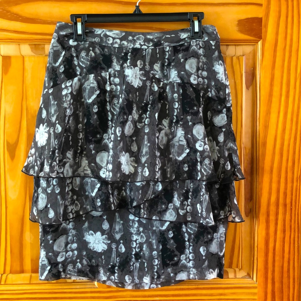 Multilayered Chiffon Skirt